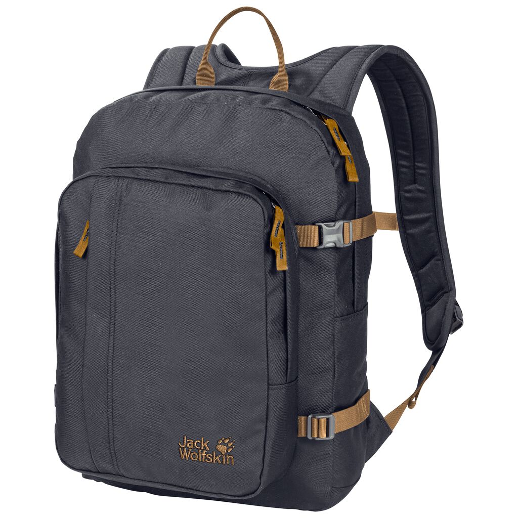 Jack Wolfskin CAMPUS Sacs À Dos Femme Noir - STWQLJR-36